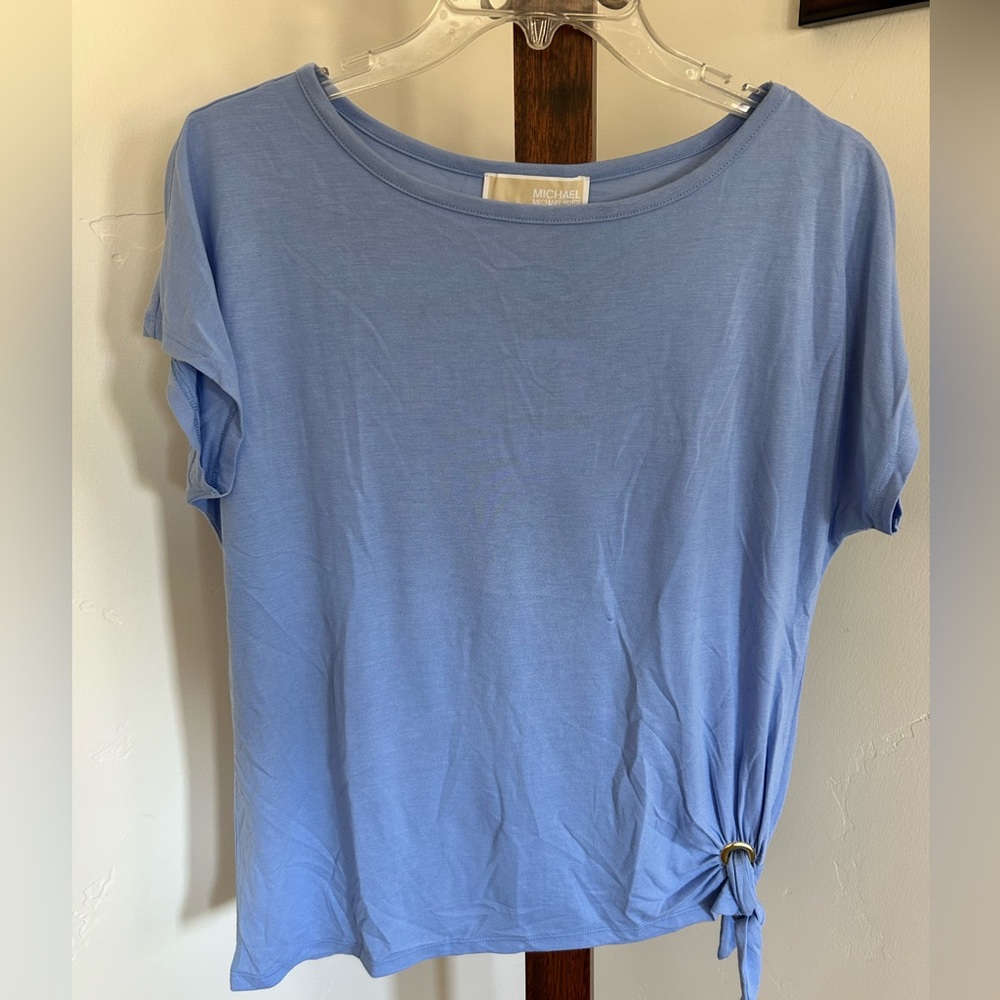 Michael Michael Kors Women’s Knit Top Side Tie Knot NWT Size S